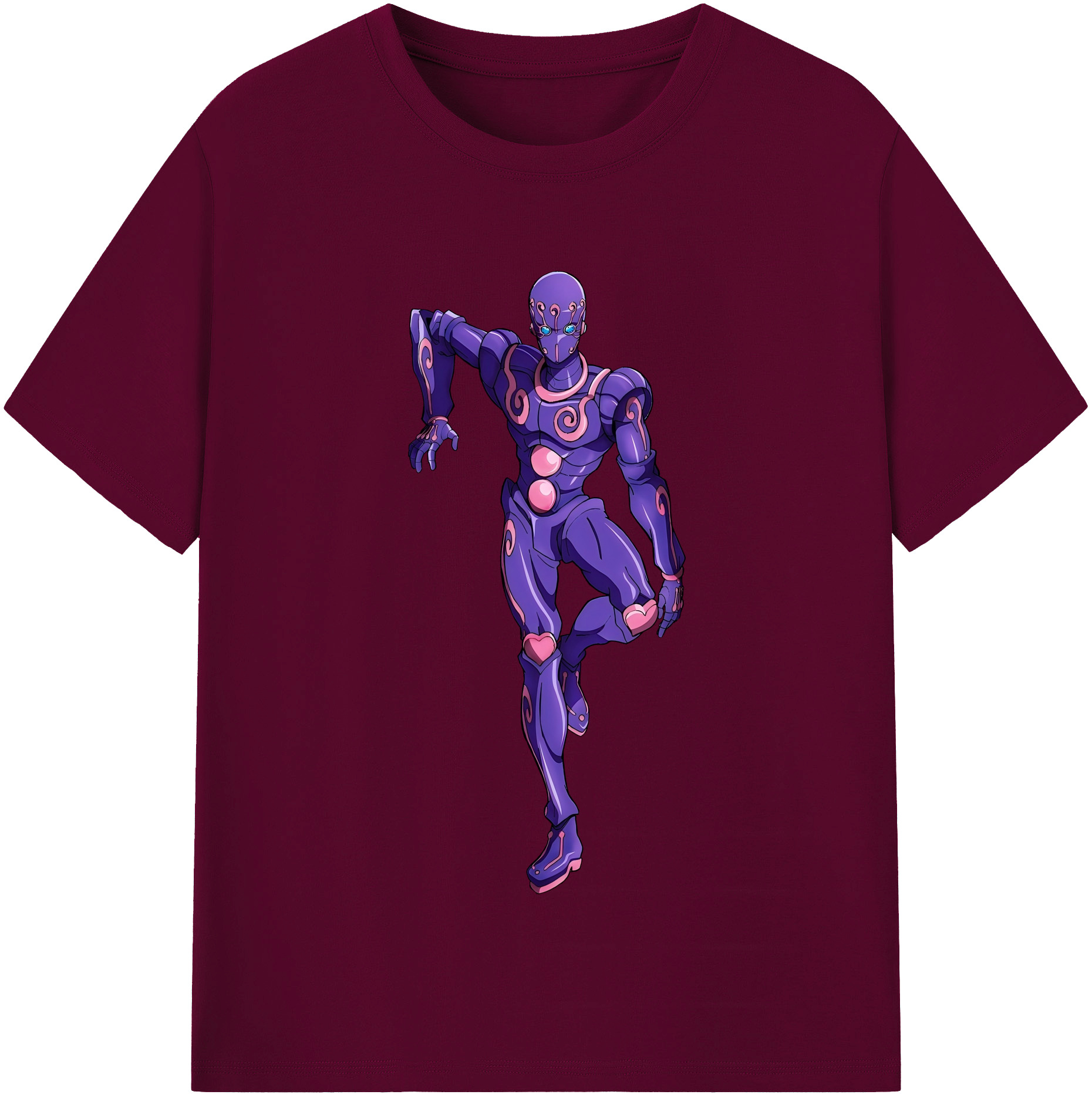（画像用） ジョジョの奇妙な冒険 JoJo's Bizarre Adventure レディースカジュアルプリントTシャツ（綿100％）